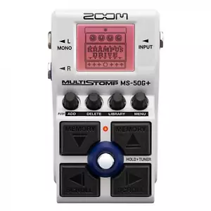 ZOOM MS-50G+ Compact Guitar Multi-Effect Pedal New - Picture 1 of 5