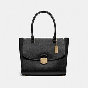 Coach 48629 Crossgrain Leather Avary Tote ~Black~ - Picture 1 of 10