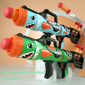 Pistola giocattolo razzo squalo 69 cm in plastica - Foto 1 di 6