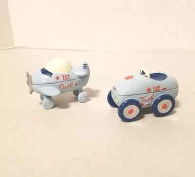 Juego de recuerdo My First Tooth & Curl Baby Essentials avión y coche Foto 1 de 3