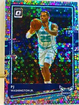 PJ Washington Jr. 2020-21 Optic Basketball Disco Fast Break Holo Prizm Card #137 - Image 1 of 4