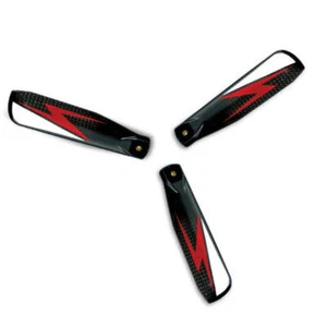 VULCAN ROTORS Precision Tail Rotor 3 Blades 110mm (RED) - Picture 1 of 1