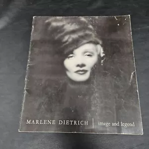 Marlene Dietrich "Bild und Legende" ORIGINAL Ausstellungsprospekt MoMA 1959 - Bild 1 von 10