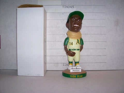 2003 VIDA BLUE BOBBLEHEAD BIRMINGHAM BARONS SGA OAKLAND A'S JUST OPENED MINT ! Cover