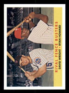 2007 Topps Heritage Baseball #1-495 (Base) Card Singles Stars/RC/HOF (You Pick) 