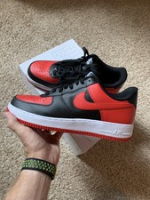 Air Force 1 Nike By You Jordan “Bred” Black/Red Sz 11