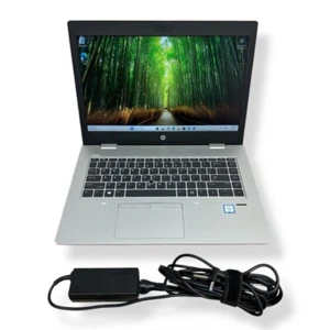 Hp ProBook 640 G4 14.0" 1080 i5-8350U 1.70GHz 8Gb Ram 256Gb SSD Win 11P Laptop - Picture 1 of 9