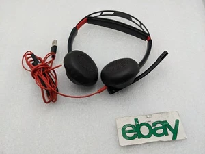 Poly Blackwire C5200 Series C5220T SB Monoaural Headset W/ USB C PORT  FREE S/H - Picture 1 of 6