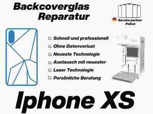 iPhone XS Backcover Reparatur Rückseite Glas ,100% ZUFRIEDEN, PROFESSIONELL✔️ - Bild 1 von 1