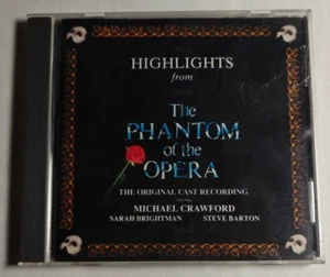 Highlights from The Phantom of the Opera- The Original Cast Recording (CD, 1987) - Picture 1 of 2