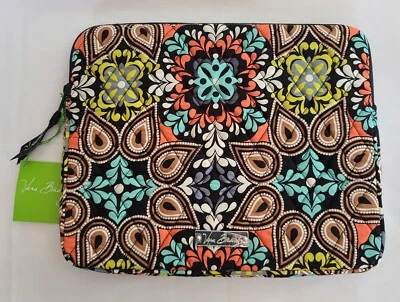 Vera Bradley Sierra Tablet eReader Sleeve 10.25x8.25 Padded Zippered Pouch N35 - Image 1 of 4