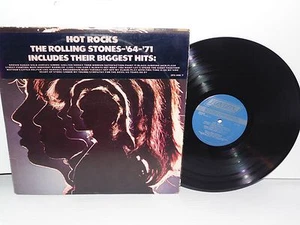 ROLLING STONES Hot Rocks LP Rare Sticker Cover London 2PS 606/7 Plays Well - Picture 1 of 3