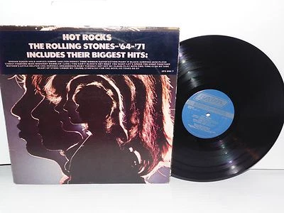 ROLLING STONES Hot Rocks LP Rare Sticker Cover London 2PS 606/7 Plays Well - Image 1 of 3