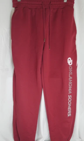 Oklahoma Sooners Mens Small Training Pants Red Pockets Sweatpants 34 Brand Cover