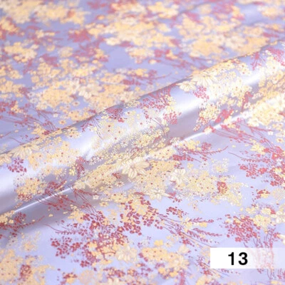 Disfraz de tela brocado jacquard flor seda imitación damasco chino vintage Foto 1 de 4