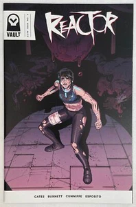 Reactor Issue #3 Vault Comics March 2018 Good Condition Boarded Comic Book - Imagen 1 de 2