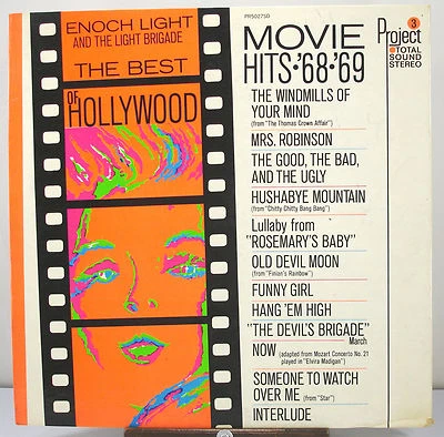 12" 33 RPM STEREO LP - PR-5027SD - BEST OF HOLLYWOOD '68-'69 ENOCH LIGHT BRIGADE - Image 1 of 4