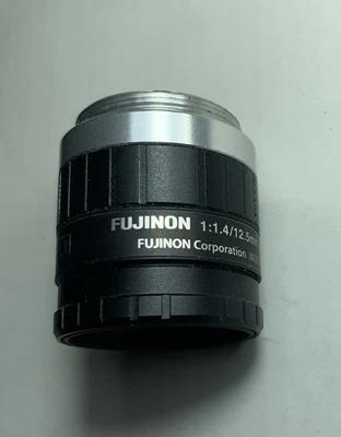 Fujinon HF12.5HA-1B TV Lens 1:1.4/12.5mm ( NO BOX ) - Image 1 of 4