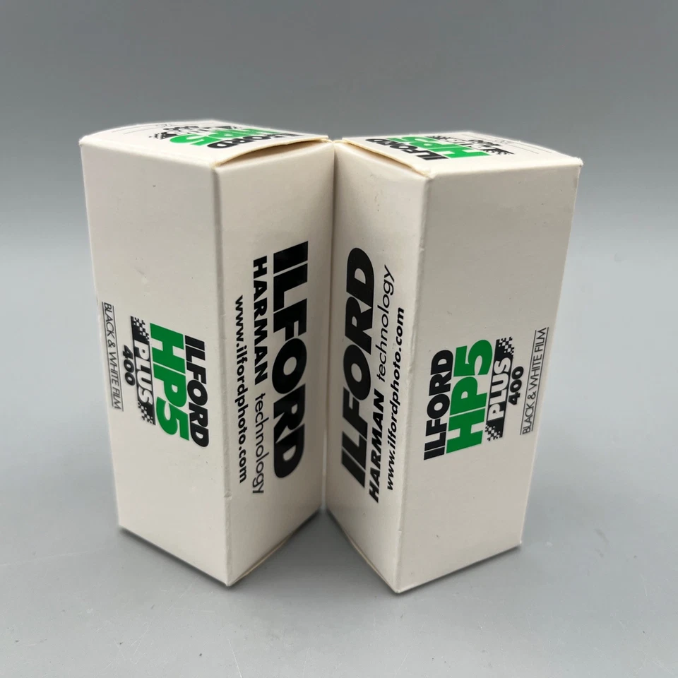 Ilford HP5 Plus Black & White Film ISO 400 (120 Film) 2-Pack Expired 4/2019 - Image 1 of 2