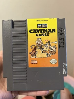 Caveman Games (Nintendo Entertainment System, 1990) - Image 1 of 3