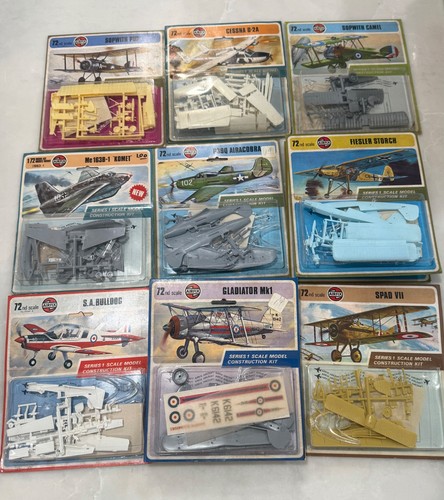 Airfix Series 1 Blister Packs - FROG Pegboard Packs - $12 AIRPLANE ...