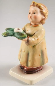 Hummel A Gentle Glow-Candleholder Tm6-A Gentle Glow, Candleholder No Box 228478 - Picture 1 of 1