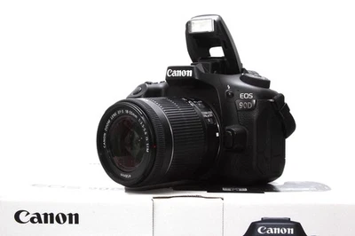 Canon EOS 90D 32,5 MP WLAN 4K DSLR mit Canon EF-S 18-55mm IS STM Objektiv + OVP - Bild 1 von 4