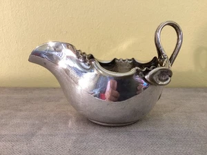 Art Nouveau JAMES DIXON & SON Sheffield Silver Plated CREAM MILK JUG Early C20th - Picture 1 of 10