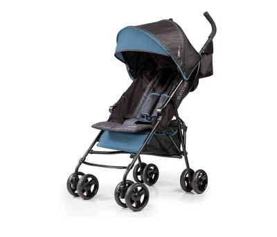 Infant 3D Mini Lightweight Stroller With Compact Fold Color-Blue/ Black - Image 1 of 4