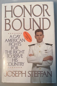 Honor Bound - signed Joseph Steffan - 1st Ed - 1992 - HCDJ - Foto 1 di 7