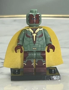 LEGO Vision Custom Printed Minifigure Marvel Wandavison Avengers - Picture 1 of 2
