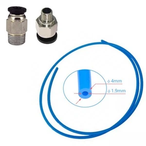 For 3 Aggiornato Ptfe 4mm Tubo / Con PC4-M6 & PC4-M10 Pneumatic Connector - Afbeelding 1 van 12