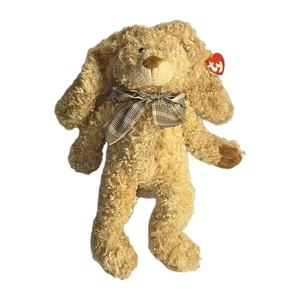TY Classic "Thatcher" Floppy Ear Bunny 100% Silk Plush Tags 15" Retired 2005 - Picture 1 of 4