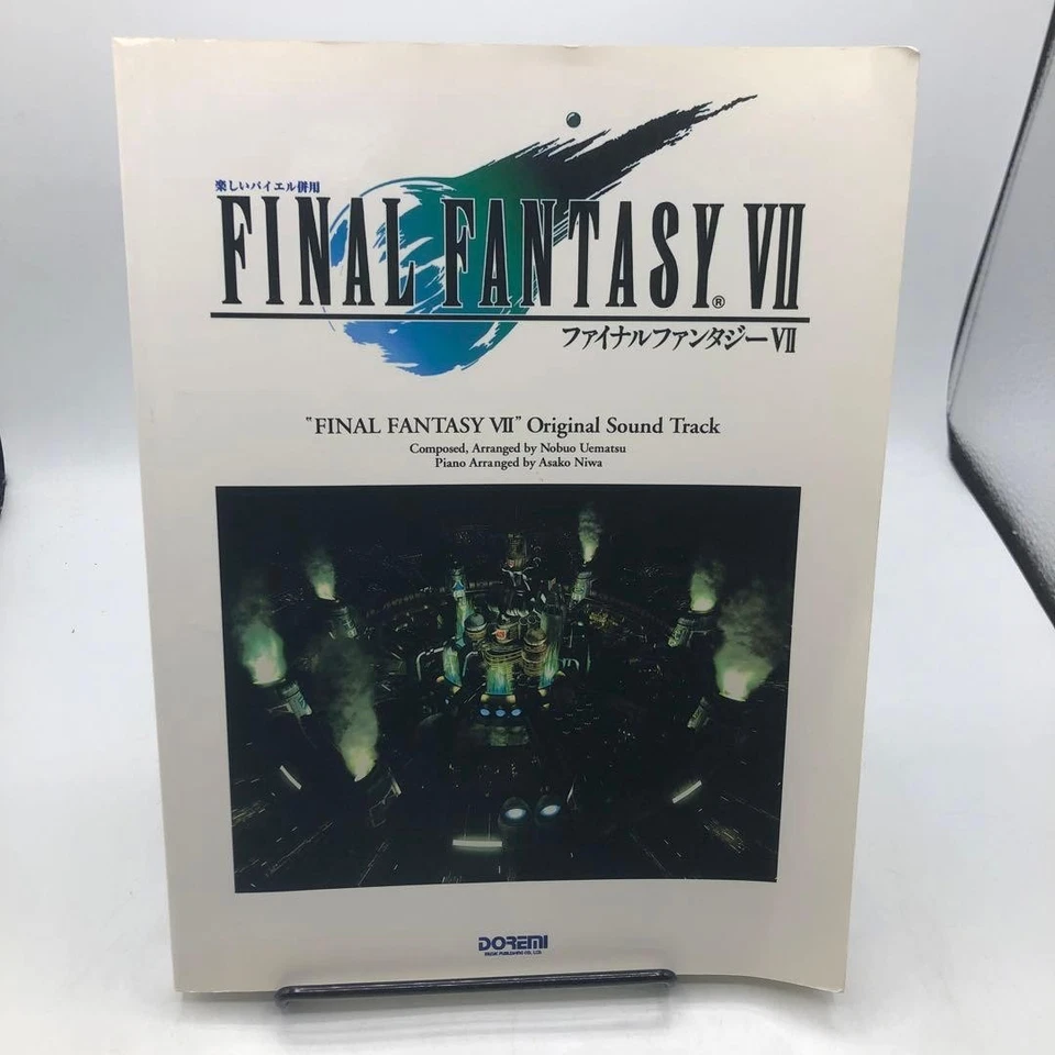 Final Fantasy VII 7 Original Sound Piano Sheet Music Book Musical Score FF7 1997 - Image 1 of 4