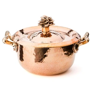 NEW Amoretti Brothers Fiore Cocotte w/Lid 14cm/1.2L - Picture 1 of 5