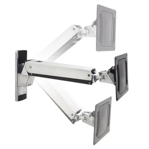 Brazo de montaje en pared ajustable en altura Ergotron 45-304-026 para TV, resistente - Imagen 1 de 3