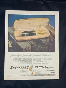 Pubblicità rivista* - 1947 - Penne di Sheaffer - Triumph - Foto 1 di 1