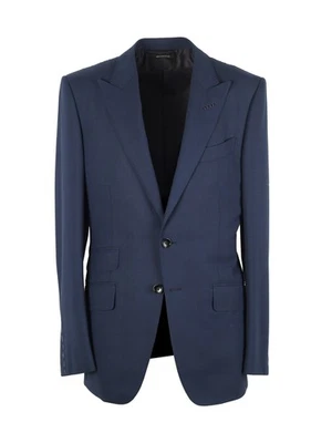 Traje TOM FORD O'Connor Lana Cuadros Azul Talla 50 IT / 40R EE. UU. Nuevo Con Etiquetas Foto 1 de 4