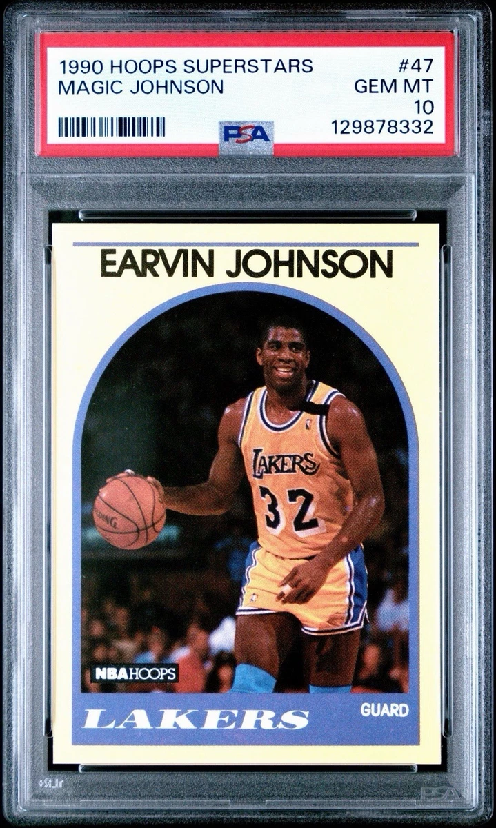 Magic Johnson Professional Sports Authenticator (PSA) Basketball