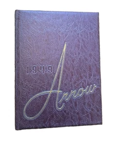 1949 Arrow Yearbook - Due West, South Carolina ~ Erskine College~ Estate Find - Picture 1 of 15