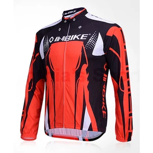Maglia maniche lunghe in pile antivento INBIKE ciclismo bici *solo top*, IA312 FLJ - Foto 1 di 4