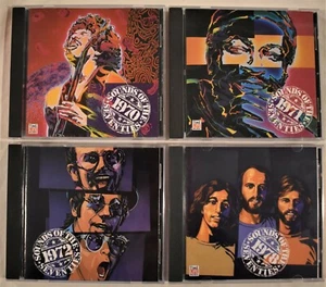 Time Life Sounds of the Seventies 70s 4 CD Lot 1970 1971 1972 1978 - Picture 1 of 10