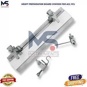 Graft Preparation Board Station For ACL PCL Orthopedic Instruments - Picture 1 of 3
