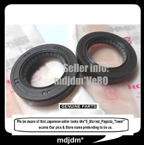 HOLA,Genuine 2x 91203-PFB-013 HONDA B-SERIES NON-VTEC CAM SEALS B18A B18B B20 - Picture 1 of 2