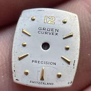 VTG Gruen Watch Co. Curvex Precision Swiss Woman’s Watch Face - Picture 1 of 7