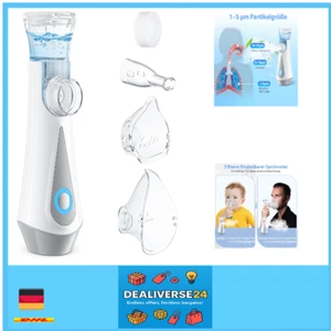 Inhalationsgerät JOSSIS Ultraschall Inhalator Aufladbar Vernebler Kinder - Bild 1 von 7