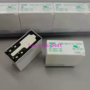 10Pcs Song Chuan 210H-2AH-F-C-12VDC Power Relay 6 Pins 16A 277VAC - Foto 1 di 4