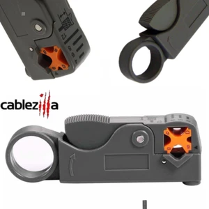 Cortador de alambre de herramienta pelador de cable coaxial RG6 RG11 RG58 RG59 Pelado coaxial rotativo - Imagen 1 de 8