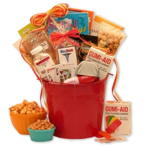 Man Meds Get Well Gift For Men - get well soon basket - get well soon gifts for - Picture 1 of 1