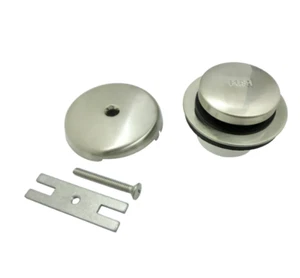 Kingston Brass DTT5302A8 Toe Touch Tub Drain Conversion Kit in Brushed Nickel - Picture 1 of 1